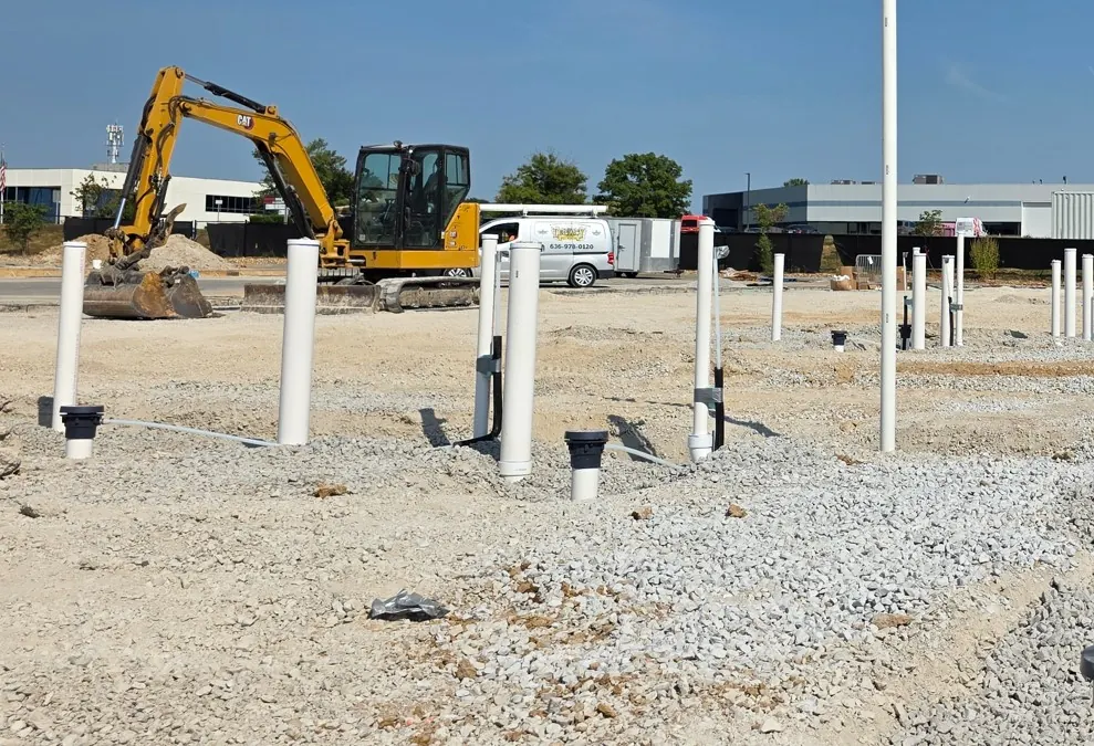 Commercial plumbing work by Legacy Plumbing in St. Louis, MO