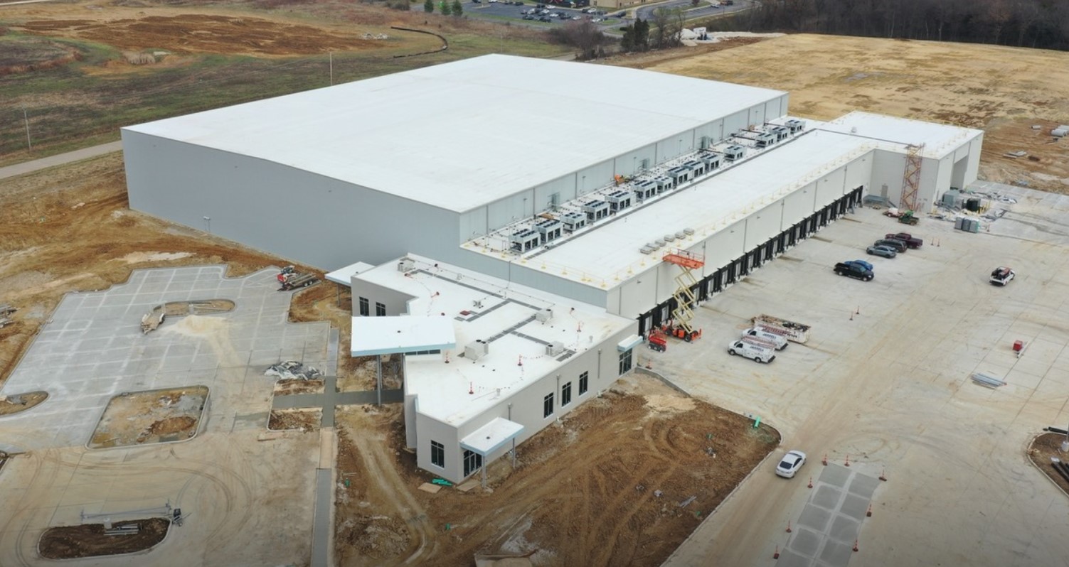 Coastal Cold Storage commercial plumbing project in Foristell, MO